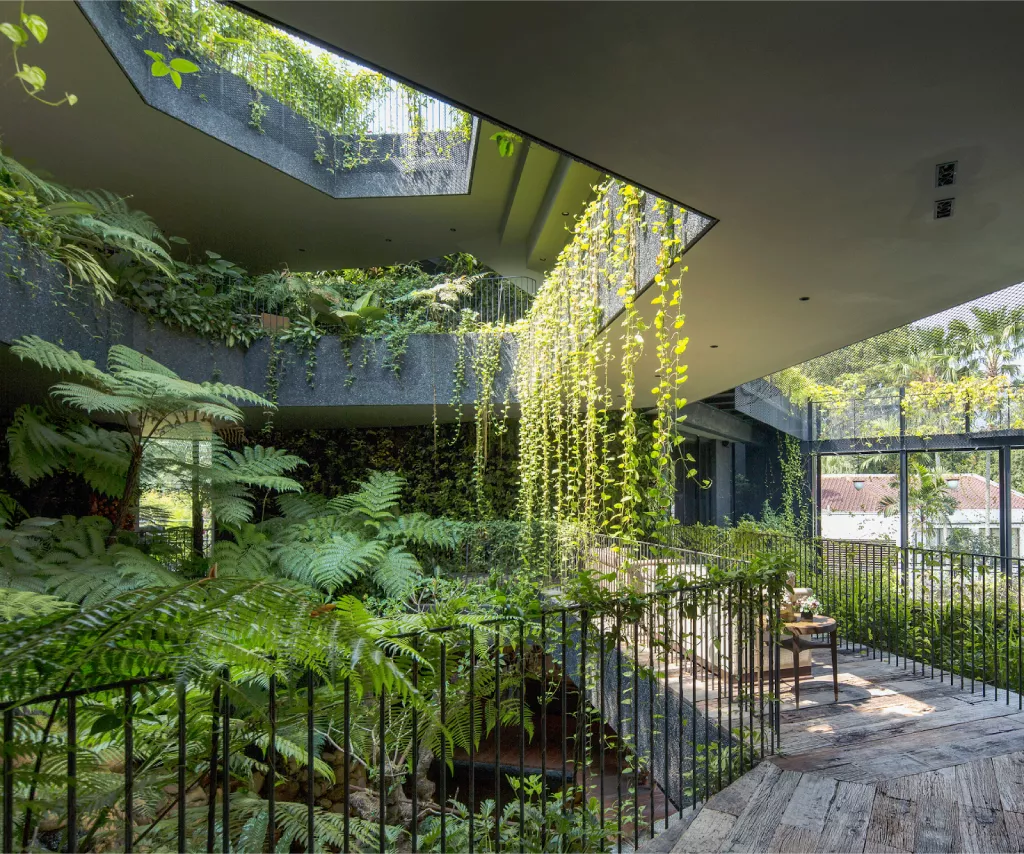 Eco-brutalist design at Cornwall Gardens House, Singapore by CHANG Architects  | Homes & Gardens